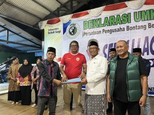 Persatuan Pengusaha Bontang Bersatu Deklarasi Dukung Basri Rase dan Chusnul Dhihin (aset: agu/katakaltim)