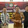 Konferensi pers bapaslon kepala dasrah Sutomo-Nasrullah didampingi KPU Bontang (aset: Sandi/katakaltim)