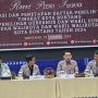 Rapat Pleno terbuka rekapitulasi dan penetapan DPT pada pemilihan Gubernur dan Wakil Gubernur, Wali Kota dan Wakil Walikota Kota Bontang tahun 2024, yang berlangsung di Kelurahan Guntung, Kecamatan Bontang Utara, Kamis 19 September 2024 (aset: KPU Bontang)