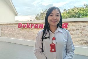 Kepala Dinas Pariwisata Kutai Barat, Yuyun Diah Setyorini (aset: hadi/katakaltim)