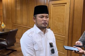 Calon Gubernur Kaltim Rudy Mas’ud ditemui awak media setelah silaturahmi dengan para pendeta di Kota Samarinda pada Sabtu 28 September 2024 (aset: Puji/katakaltim)