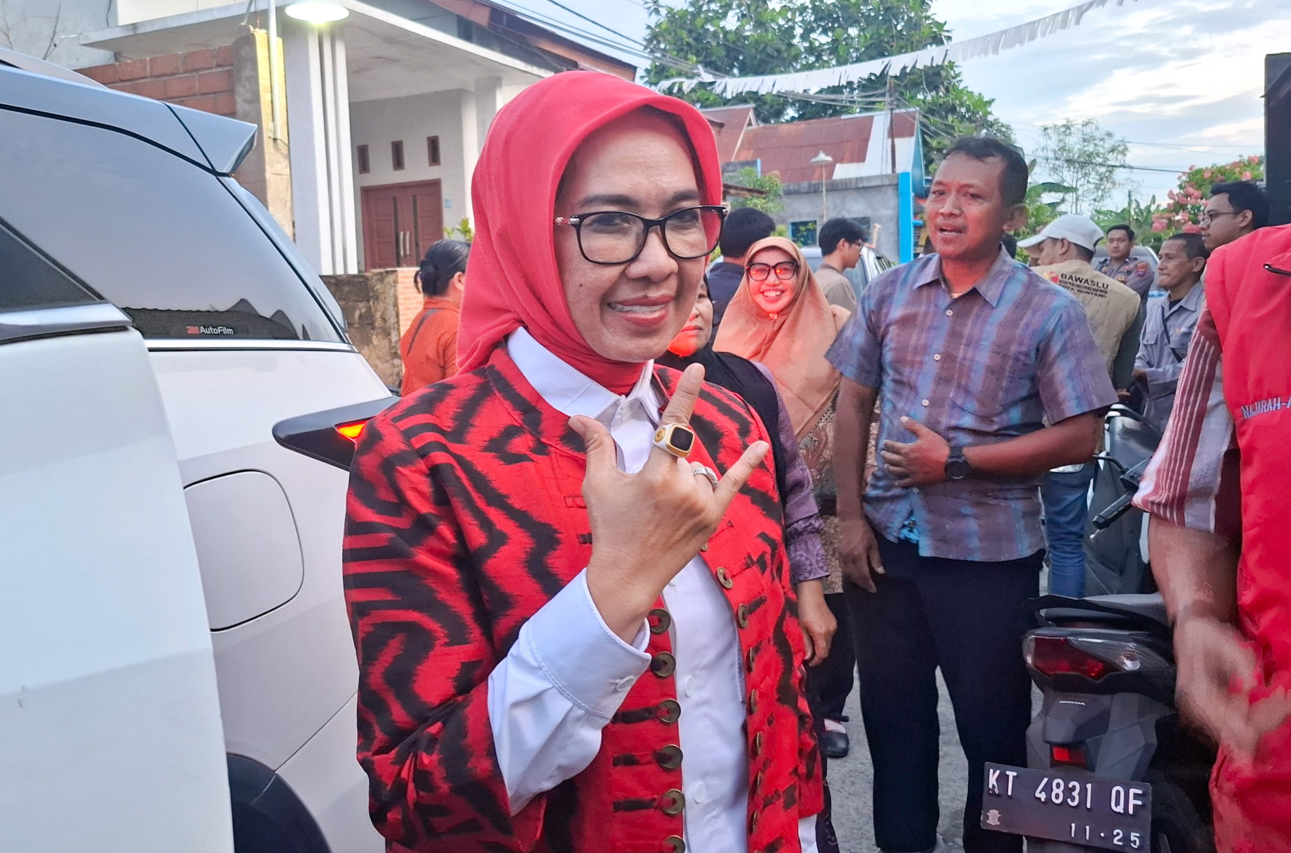 Calon Wali Kota Bontang, Najirah (aset: caca/katakaltim)