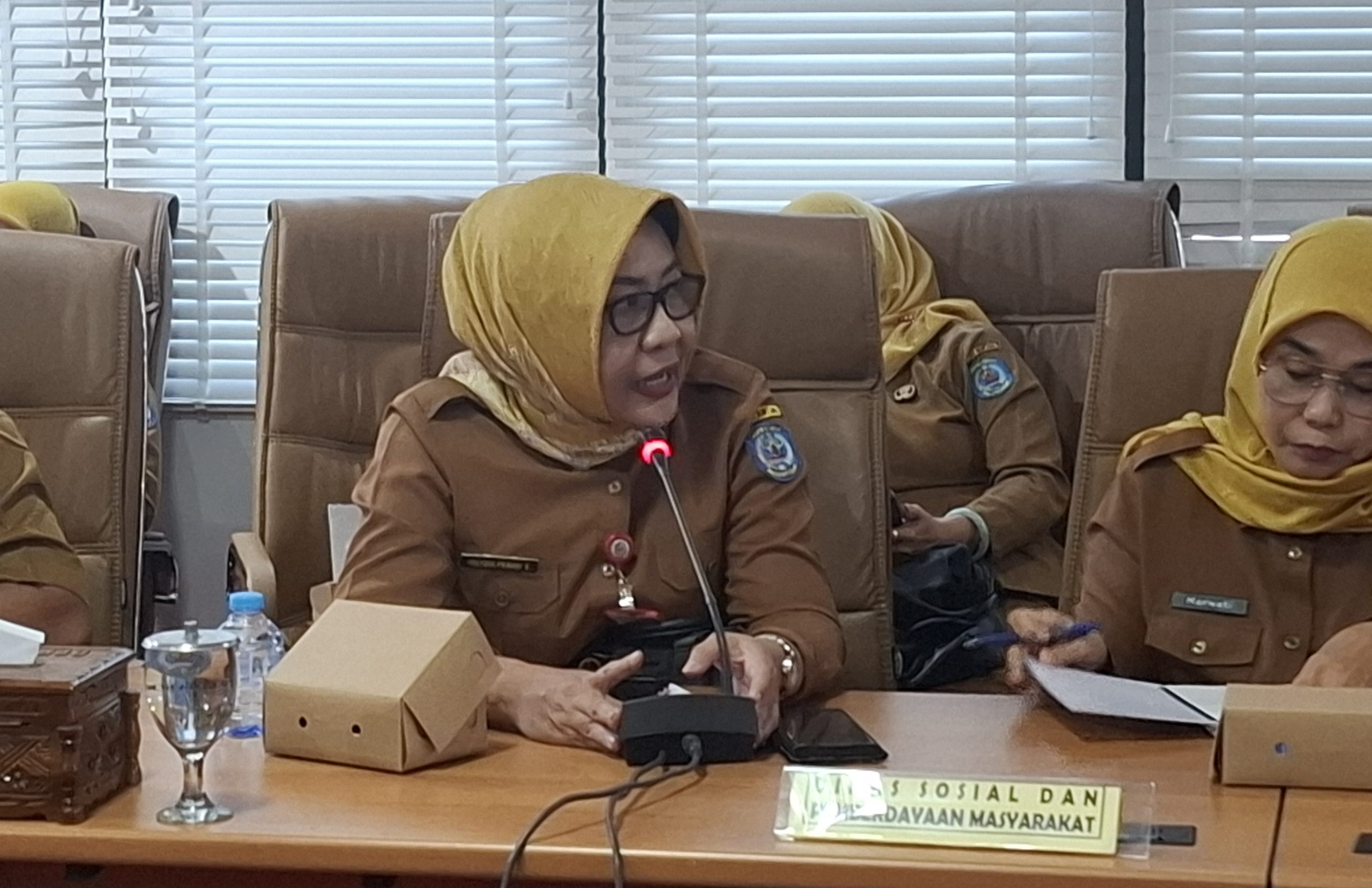 Kepala Dinas Sosial dan Pemberdayaan masyarakat , drg Toetoek Pribadi Ekowati (aset: caca/katakaltim)