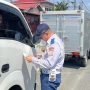 Dinas Perhubungan (Dishub) Kota Balikpapan bersama Satuan Lalu Lintas (Satlantas) Polres Balikpapan menggelar kegiatan razia gabungan kendaraan di Jalan Mulawarman (aset: hilman/katakaltim)