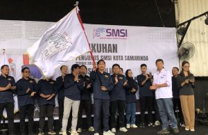 Pelantikan SMSI Kota Samarinda (aset: sandi/katakaltim)