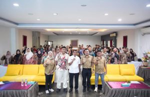 Gelaran pelatihan intensif bertajuk "Film Pendek, Wirausaha, dan Desain Komunikasi Visual" yang diselenggarakan Dinas Pemuda, Olahraga, dan Pariwisata (Dispopar), Kota Bontang di Hotel Grand Mutiara, Rabu (9/10/2024). (aset: sandi/katakaltim)