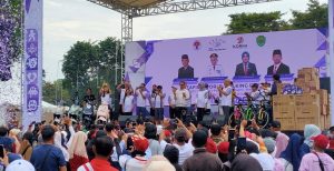 15.000 orang dari berbagai daerah dan sejumlah negara mengikuti puncak peringatan Hari Berjalan Kaki Internasional atau World Walking Day International 2024 yang digelar di Kota Balikpapan, Minggu (6/10/2024) (aset: katakaltim)