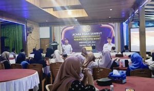 Acara pisah sambut kepala BPN Kubar (aset: hadi/katakaltim)