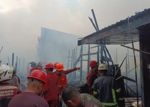 Kebakaran di Kota Samarinda (aset: puji/katakaltim)