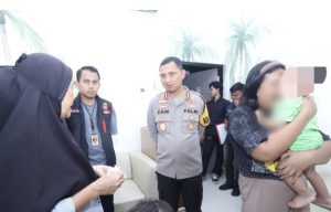 Karopenmas Divisi Humas Polri Brigjen Pol. Trunoyudo Wisnu Andiko mengatakan, Polri telah menyelamatkan seorang anak yang dijual ayahnya untuk foya-foya. (aset: hilman/katakaltim)