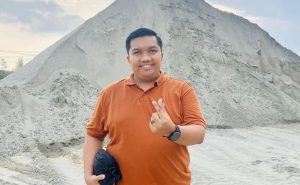 Ketua Dewan Pimpinan Cabang Pemuda Tani Indonesia (DPC PTI) Kabupaten Kutai Kartanegara (Kukar) Muhammad Dudi Hari Saputra (aset: agu/katakaltim)