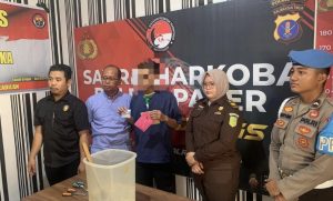 Polres Paser murnahkan barang bukti narkoba jenis sabu-sabu (aset: suri/katakaltim)