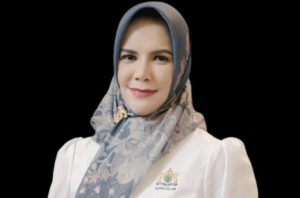 Dayang Donna Faroek Calon Wakil Bupati PPU yang tersangka korupsi IUP (aset: ist)