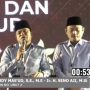 Paslon Gubernur dan Wakil Gubernur Kaltim, Rudi-Seno dalam debat kandidat paslon Gubernur dan Wakil Gubernur Kaltim di Samarinda (aset: SS/TVRI Kaltim)