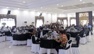 Musyawarah Cabang (Muscab) Ke-1 DPC Perhimpunan Advokat Indonesia (Peradi) Kutai Timur-Bontang berlangsung di Pendopo Rumah Jabatan Walikota Bontang, Rabu (30/10/2024). (aset: galang:katakaltim)