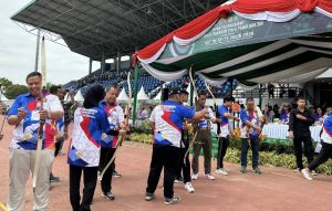 Turnamen Kejurnas Panahan Piala Panglima TNI 2024. (aset: nirma/katakaltim)