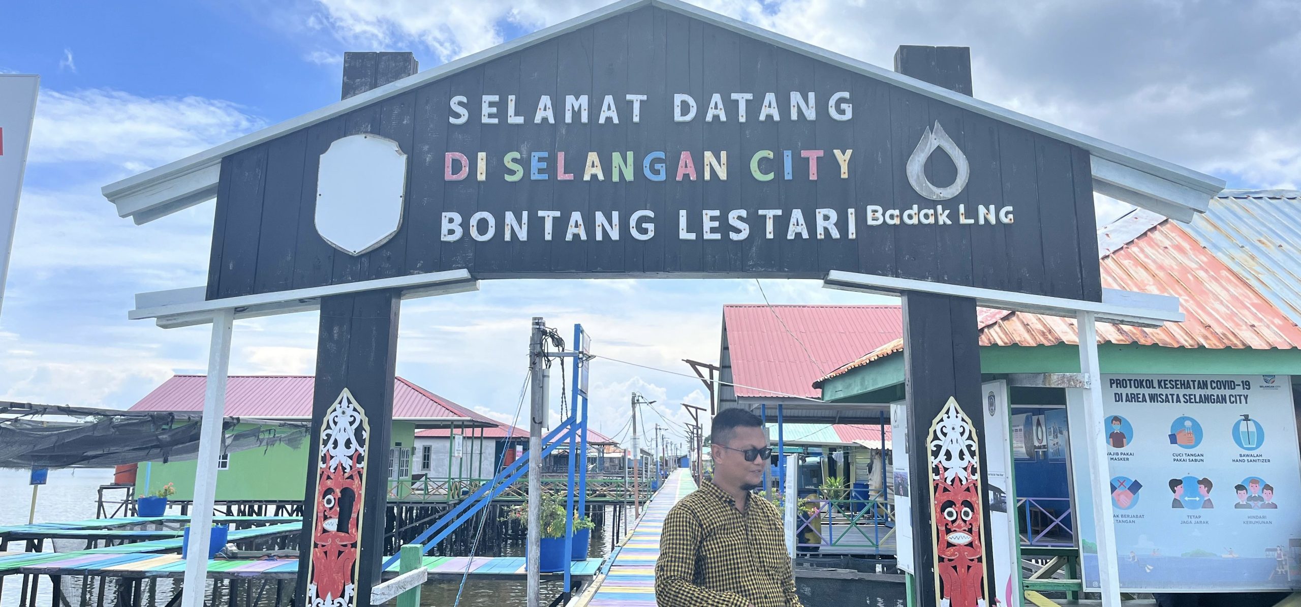 Kampung Selangan Bontang (aset: agu/katakaltim)