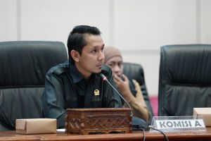 Ketua Komisi A DPRD Kota Bontang Heri Keswanto (aset: galang/katakaltim.com)