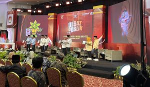 Debat perdana paslon kepala daerah Kota Bontang sesi 4 (aset: agu/katakaltim)