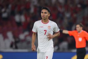 Pemain Timnas Indonesia Marselino Ferdinan (aset: abdul aziz/bolanet)