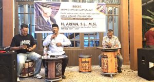 Anggota DPRD Kaltim Arfan saat reses di Bengalon Kutai Timur (aset: puji/katalaltim.com)