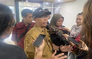 Kepala Bidang Peningkatan Prestasi Olahraga Dispora Kaltim, Rasman Rading saat ditemui awal media (aset: nirma/katakaltim)