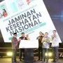 Peluncuran buku berjudul "Konsep, Implementasi dan Dampak Jaminan Kesehatan Nasional: Perjalanan Satu Dekade" di Jakarta, Rabu (11/12/2024). (dok: deputi bidang komunikasi BPJS Kesehatan)