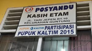 Posyandu Kasih Etam di Kelurahan Guntung menjadi titik awal dimulainya Gerakan Bapak Asuh di Kecamatan Bontang Utara, sebagai bagian dari program "Bessai Berinta" yang bertujuan mencegah stunting dan meningkatkan gizi anak. (aset: ajijah/katakaltim.com)