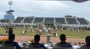 Kejuaraan Nasional Panahan Piala Panglima TNI 2024 resmi dimulai di Stadion Gelora Kadrie Oening Sempaja, Samarinda, pada Jumat (1/11/2024). (aset: prokutim)