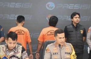 Polresta Samarinda Ringkus 2 Pelaku Pengeroyokan dan Pembunuhan di Kelurahan Harapan Baru (dok: Humas Polresta Samarinda)