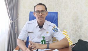 Kasi Ekonomi dan Pembangunan Kecamatan Bontang Utara Rully Adi Putra. (aset: ajijah/katakaltim.com)