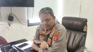 Kabid Humas Polda Kaltim, Kombes Pol Yuliyanto saat ditemui di ruangannya (dok: hilman/katakaltim)