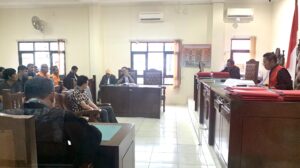 Sidang kasus tambang ilegal di Kota Balikpapan pada Rabu 22 Januari 2025 (dok: hlm/katakaltim)