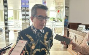 Bupati Kabupaten Kutai Timur, Ardiansyah Sulaiman. Dipotret pada Kamis 23 Januari 2025 (dok: caca/katakaltim)