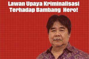 Bambang Hero, adalah akademisi IPB yang berupaya dikriminalisasi atas keterangan keahliannya dalam kasus korupsi pengelolaan tata niaga timah di wilayah IUP PT Timah Tbk pada 2015–2022. (Dok: KIKA)