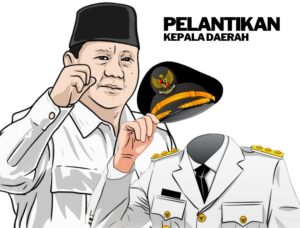 Ilustrasi Presiden Prabowo Subianto dan kepala daerah. (Dok: wahid/katakaltim)