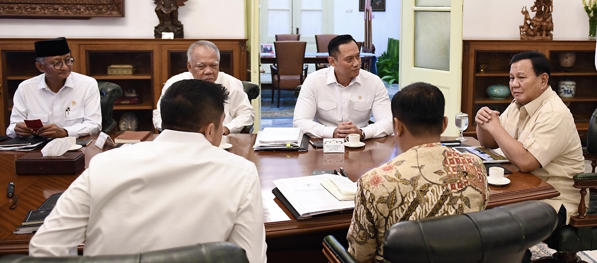 Pertemuan Kepala O IKN dengan Presiden Prabowo (dok: Humas Otorita IKN)