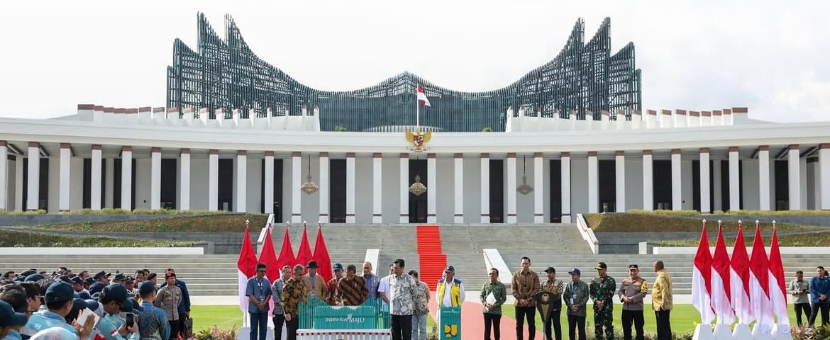 Istana negara di IKN (dok: @ikn)