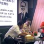 Wali Kota Samarinda Andi Harun saat menggelar konferensi pers terkait masalah penanganan banjir, Kamis 30 Januari 2025, di Kantor Wali Kota Samarinda (dok: ss/live@pemkot.samarinda)