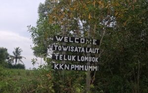 Pantai Teluk Lombok di Desa Sangkima Kecamatan Sangatta Selatan, Kabupaten Kutim (dok: caca/katakaltim)