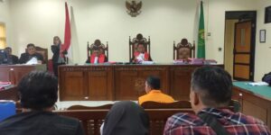 Pengadilan Negeri (PN) Balikpapan kembali menggelar persidangan tambang galian C ilegal eks Hotel Tirta Balikpapan, Rabu 5 Februari 2025. (Dok: hlm/katakaltim)