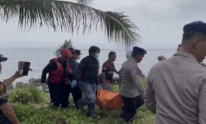 Seorang pemancing warga Kota Balikpapan berinisial AP ditemukan tewas tenggelam di sekitar Pantai Kawasan Ruko Bandar Klandasan, Balikpapan, Kamis (6/2/2025). (Dok: hlm/katakaltim)