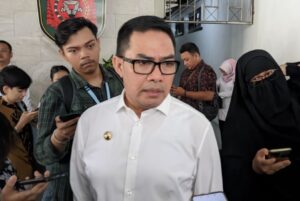 Wali Kota Samarinda, Andi Harun, saat ditemui usai menggelar acara bersama Kepala BNN RI di Balaikota Samarinda, Rabu 5 Februari 2025 (dok: galang/katakaltim)