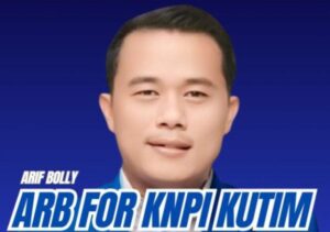 Bakal Calon Ketua KNPI Kutim, Arif Bolly. (dok: pribadi)