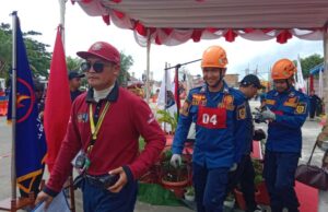 National Firefighter Skill Competition (NFSC) 2025 di Kota Bontang. (dok:katakaltim)