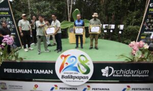 Peresmian Orchidarium Kebun Raya Balikpapan (KRB) pada Rabu, 12 Februari 2025. (dok: hlm/katakaltim)