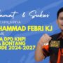 Ketua KNPI Kota Bontang periode 2024-2027 Muhammad Febri Kaharuddin Jafar (dok: @knpibontang)