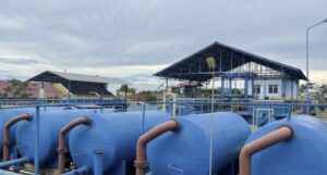 Perumda Tirta Taman melakukan pemeliharaan Water Treatment Plant (WTP) pada Sabtu, 8 Februari 2025. (Dok: yub/katakaltim)