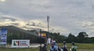 Kawasan perkantoran Lapangan Hop 1 Kota Bontang. (Dok: yub/katakaltim)