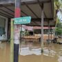 Banjir di Gang Loa Mali, Sangatta Selatan (dok: caca/katakaltim)